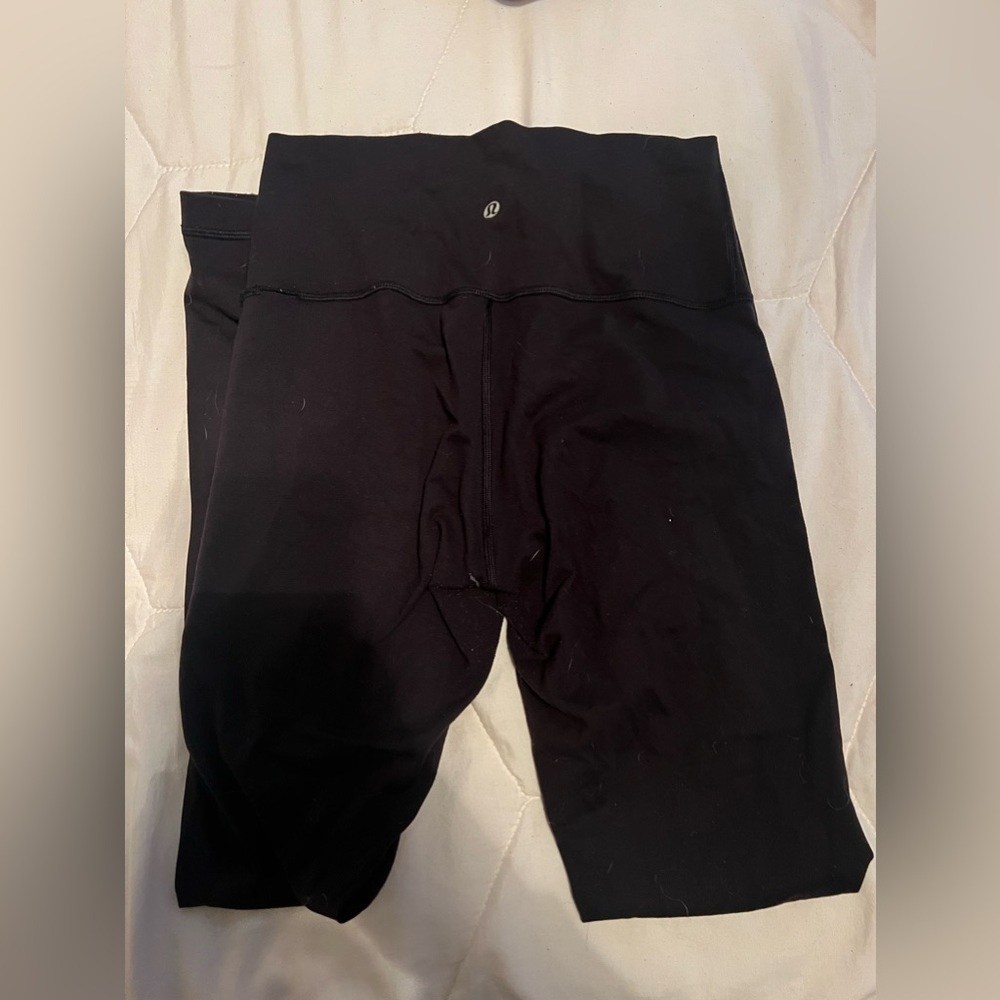 Black Lululemon Align leggings size 4